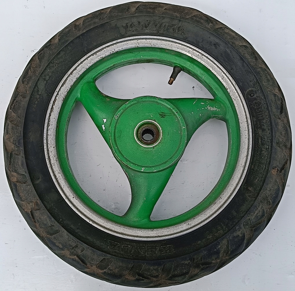 KOŁO FELGA DO SKUTERA OPONA MT2.50X12 120/70-12