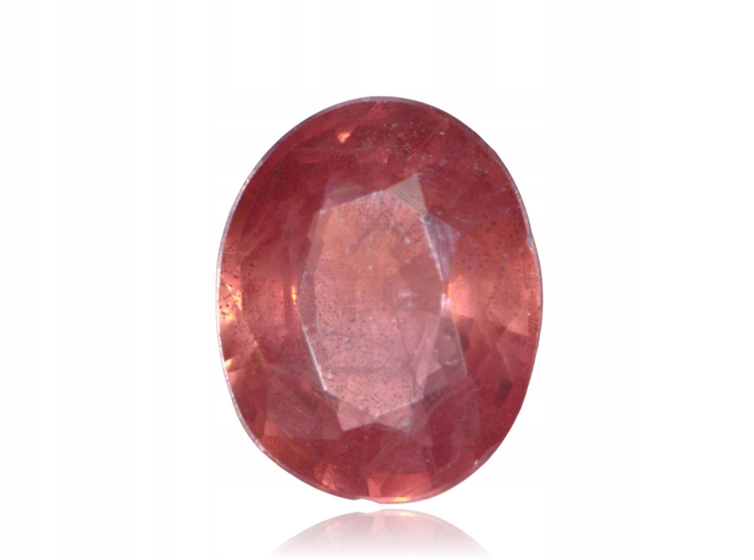 Safír 0.37ct Oranžový Ovál eCertifikát Wbd