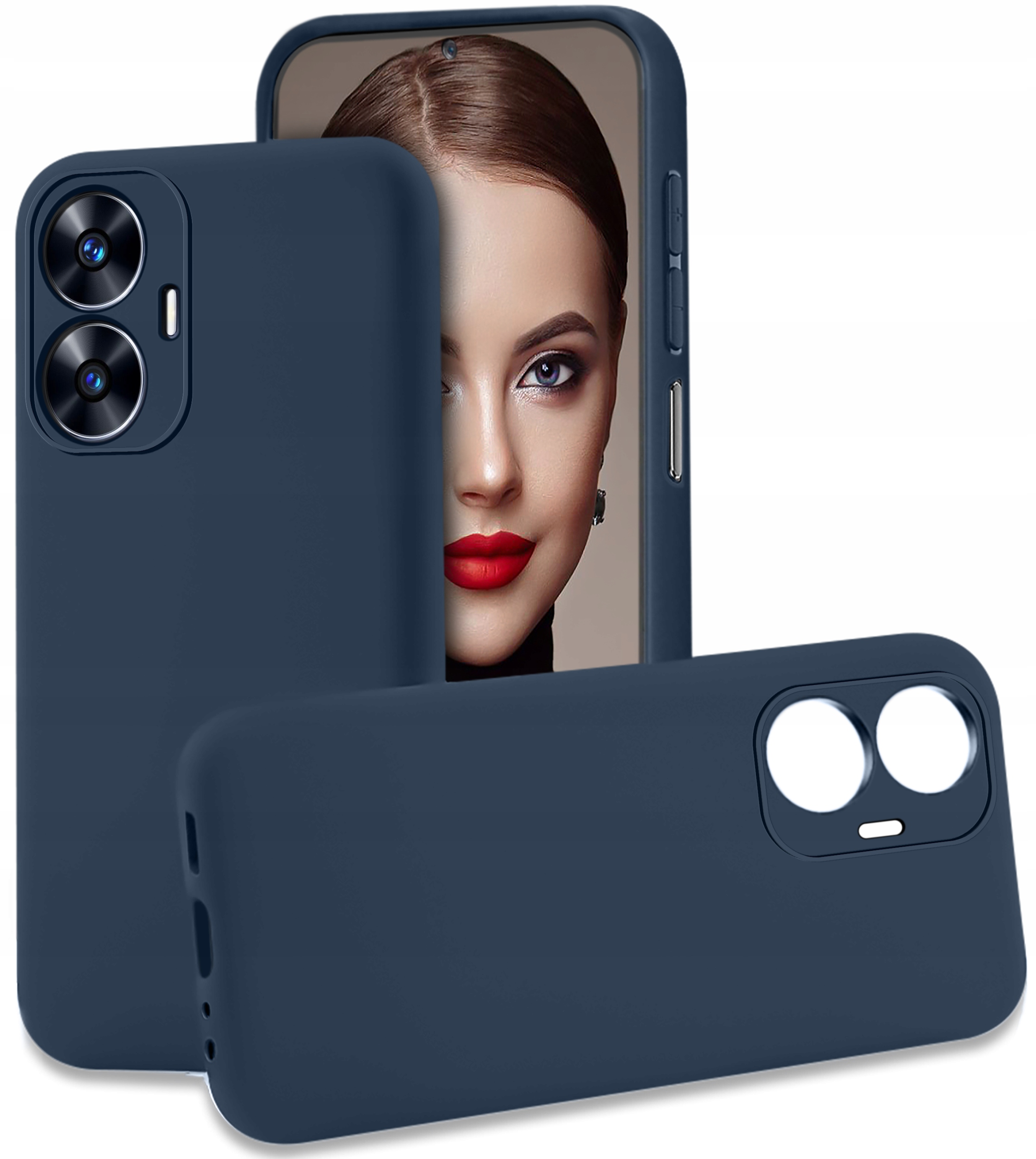 

Etui do Realme C55 Case Matt Szkło 9H