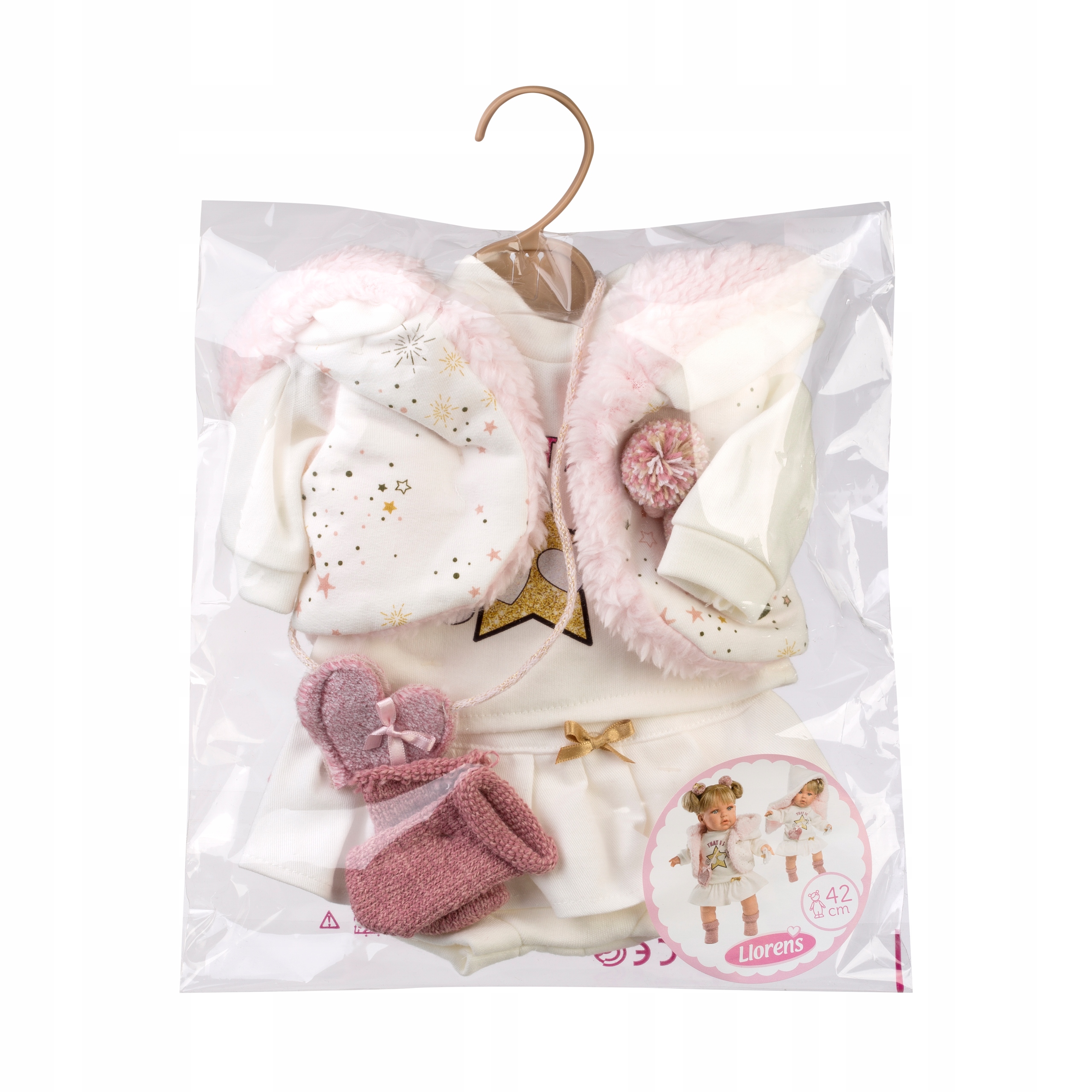Ubranko dla lalki 42 cm Llorens V9-42404 EAN (GTIN) 8426265042043