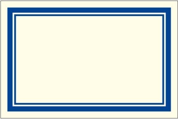 NAKLEJKI DEKORACYJNE ETK 026 NIEBIESKIE 6SZT ROSSI