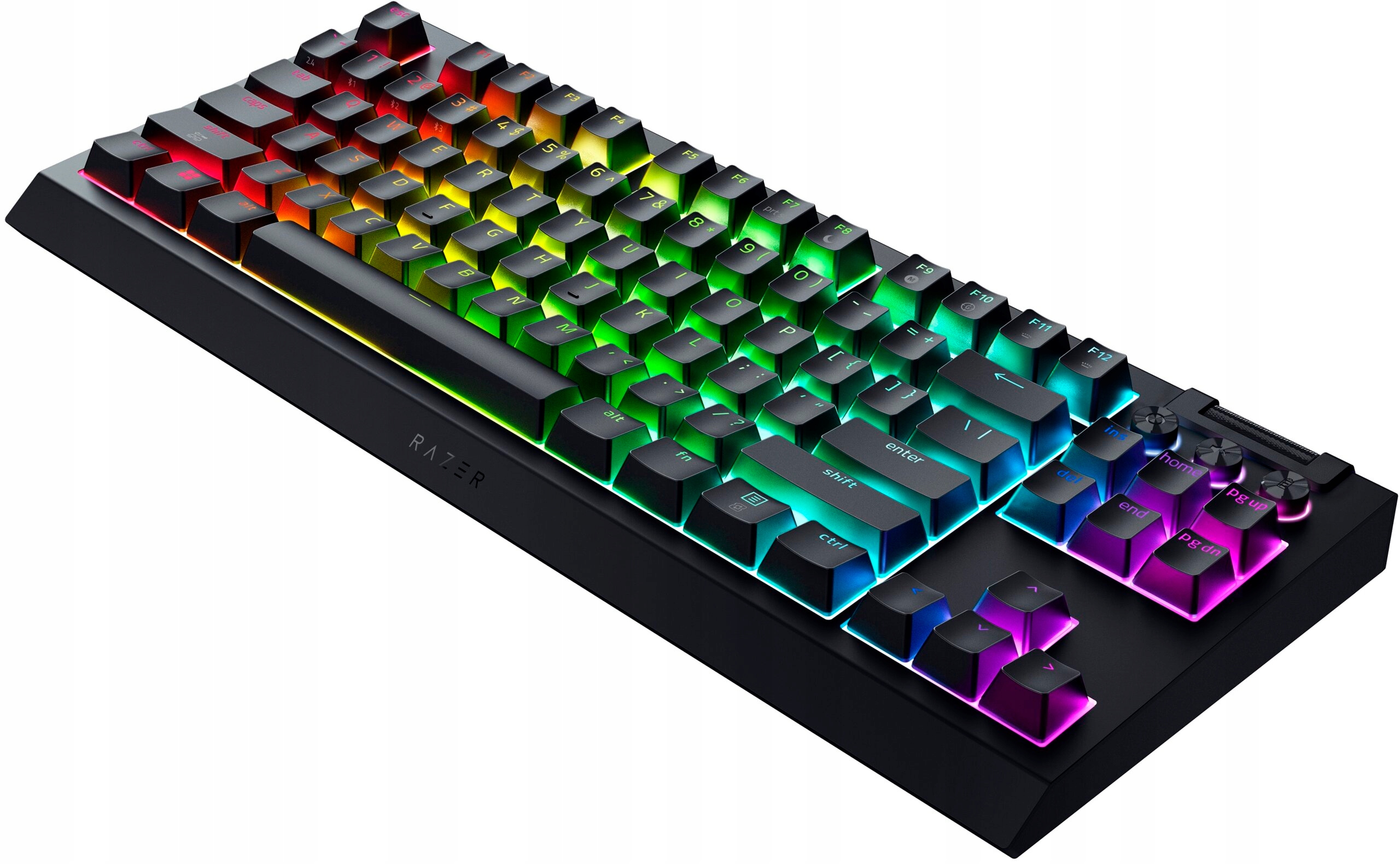 Razer Klawiatura Gamingowa BlackWidow V4 TKL HyperSpeed, US — 7