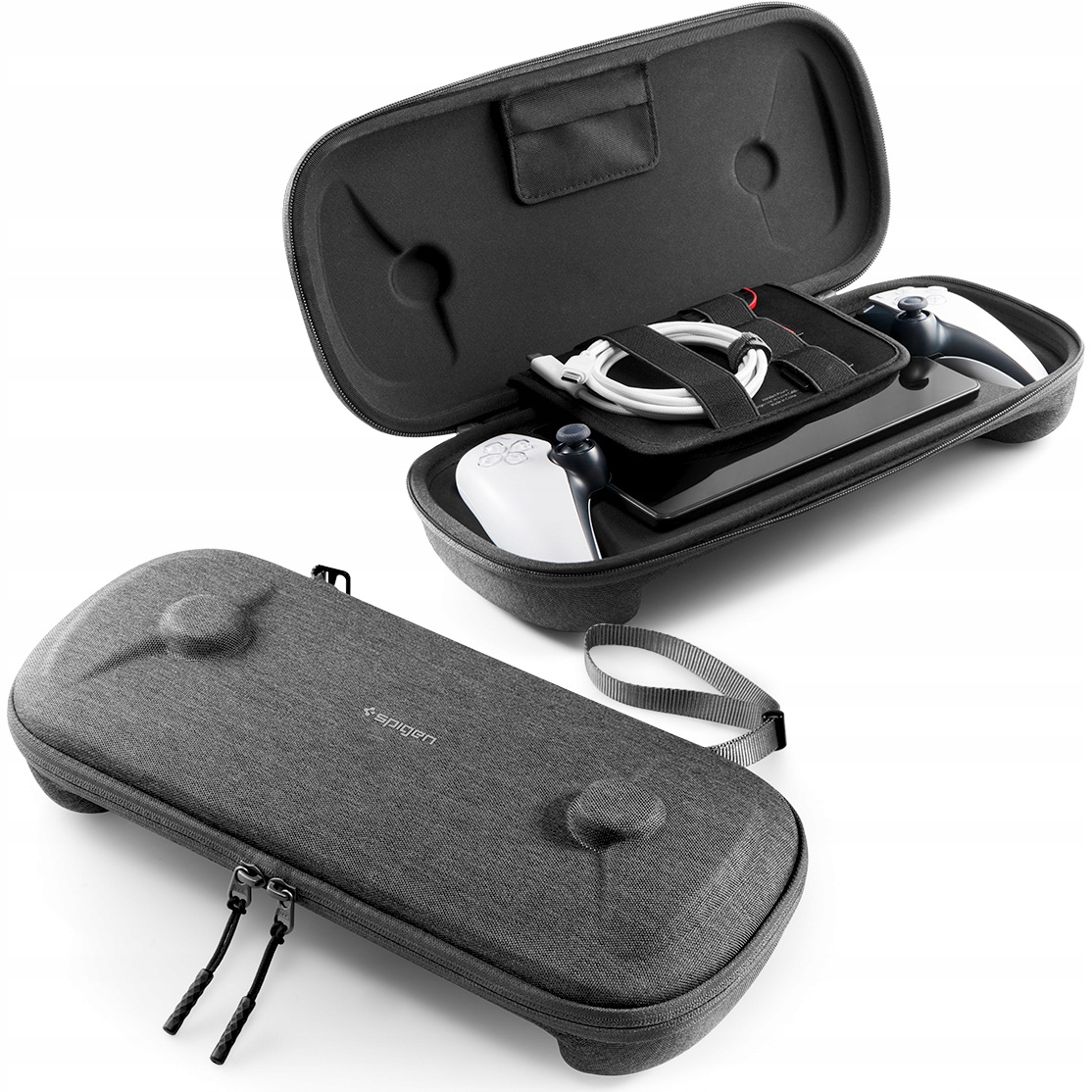 Etui do PlayStation Portal, Spigen Klasden Pouch, case z rączką smyczką
