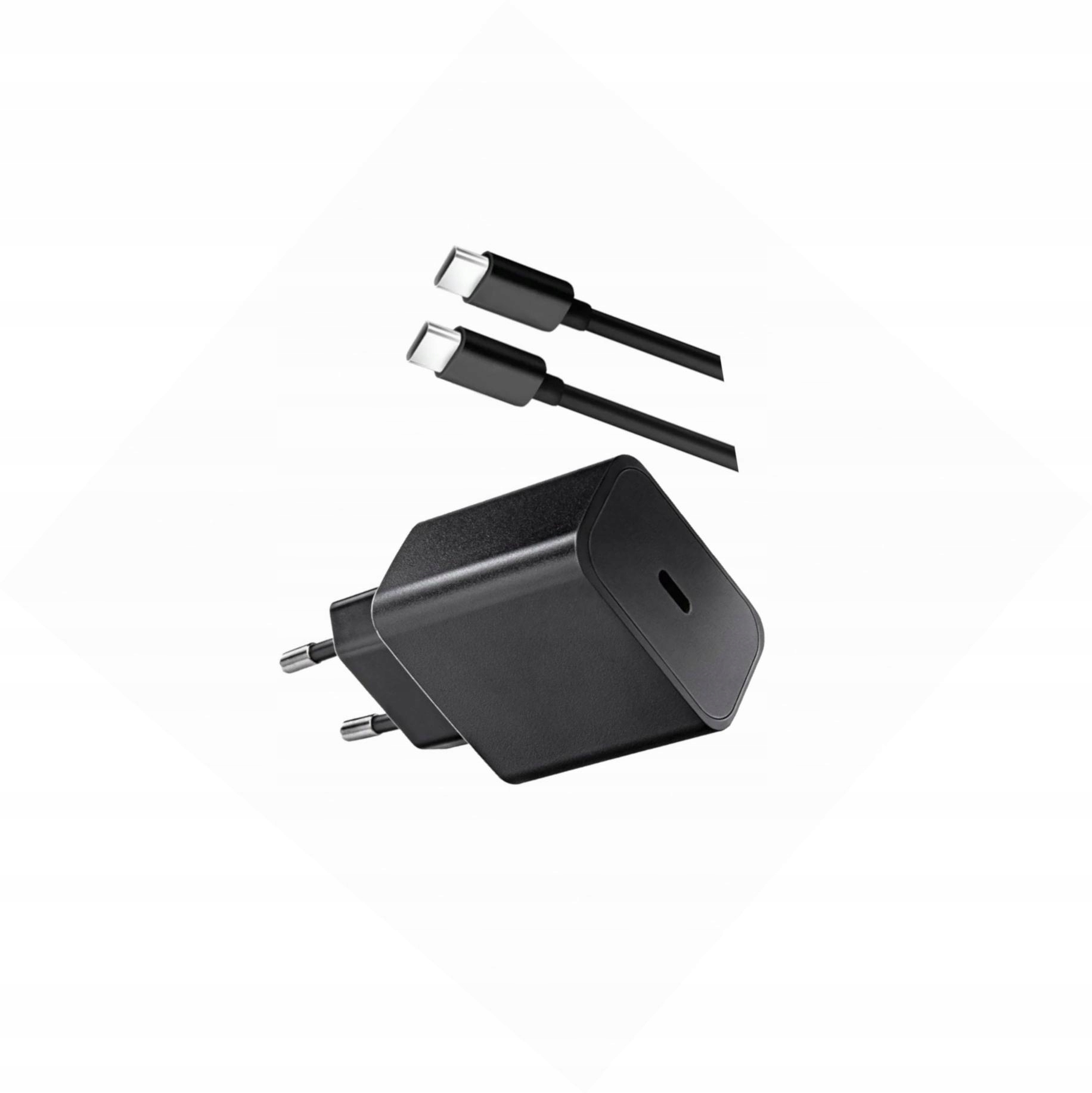 Szybka ładowarka 20W kostka z kablem Usb-c do Samsung Galaxy S24 Ultra
