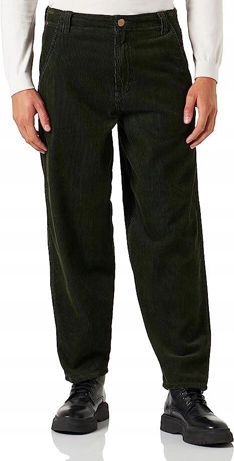 Pánské volné kalhoty Wrangler Casey Jones Chino Green W1C8AHG40 33/34