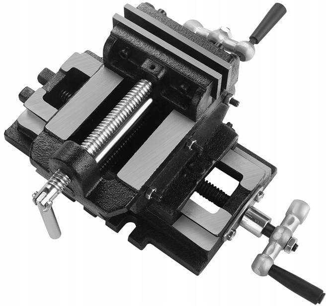 Divu asu krustveida skrūvspīles 100 mm KD3515 KRAFT&DELE