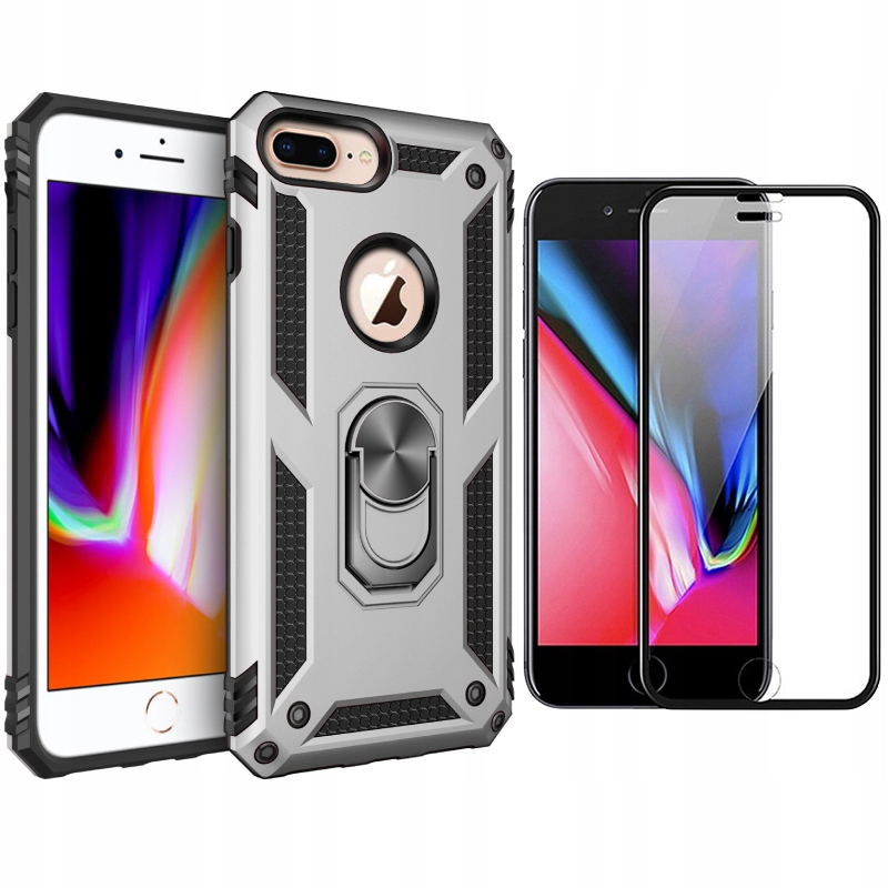 

Etui Pancerne Ring Nx Do Iphone 7/8 Plus + Szkło