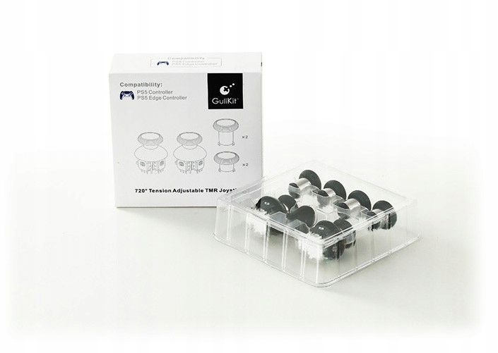 Analogi magnetyczne GuliKit 720 Tension NS55 zestaw grzybki Dualsense PS5