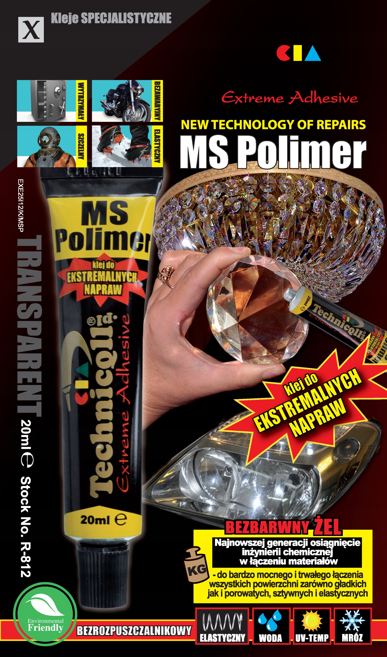 Klej Do Ekstremalnych Napraw Technicqll Ms Polimer
