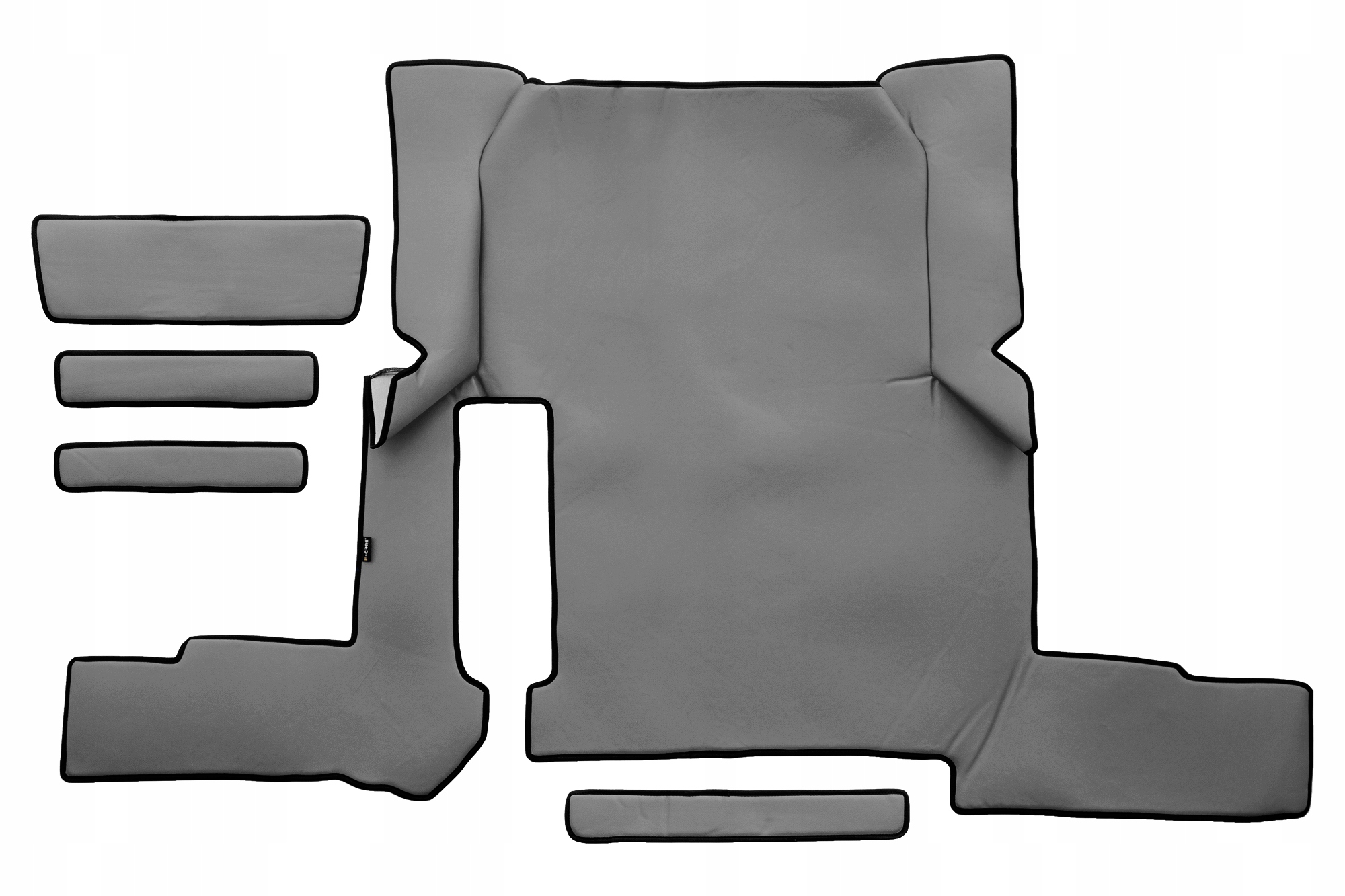 Dywanik srodkowy TIR MAN TGX eko skora 1 szuflada