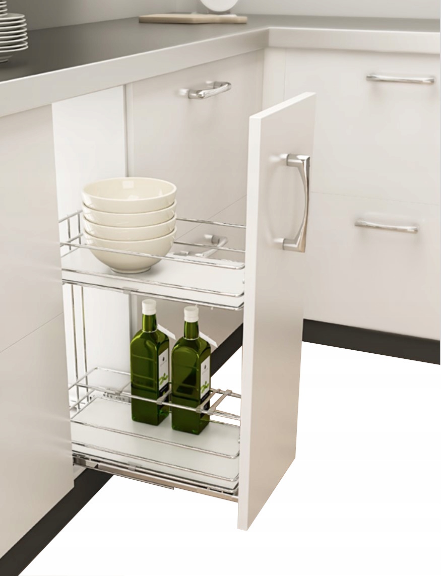 Cargo Mini Fgv spodní 30 300 Chrom s tlumením dovírání Bílé