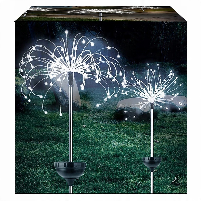 

2xLAMPA Solarna Led 150 Wbijana Dmuchawiec Drzewko