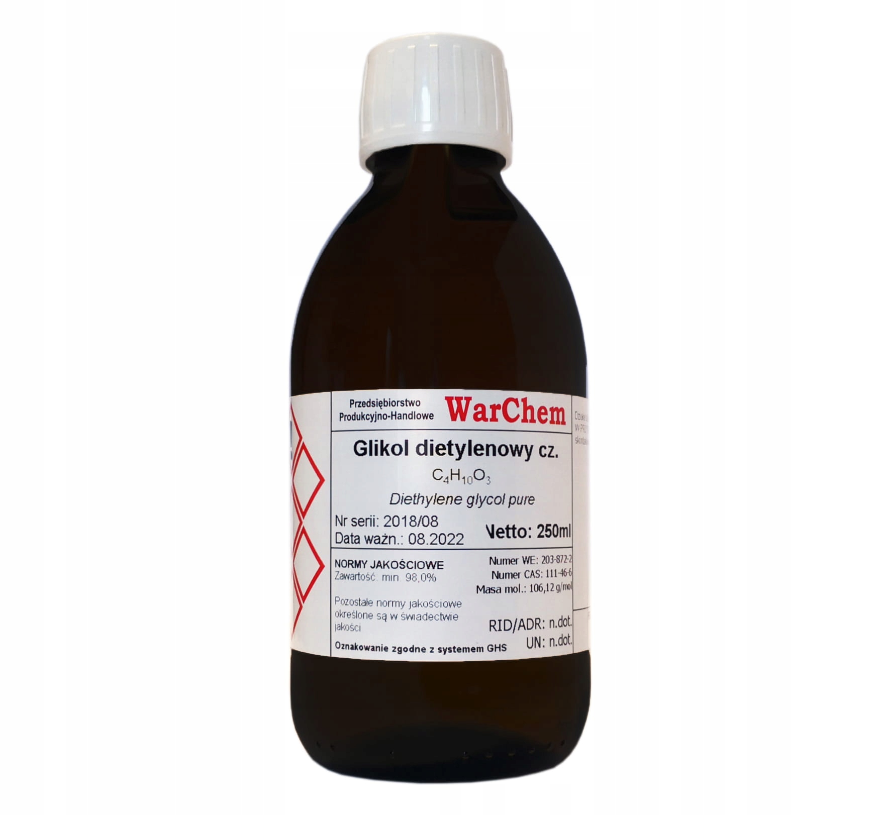 

Glikol Dietylenowy czysty 250ml