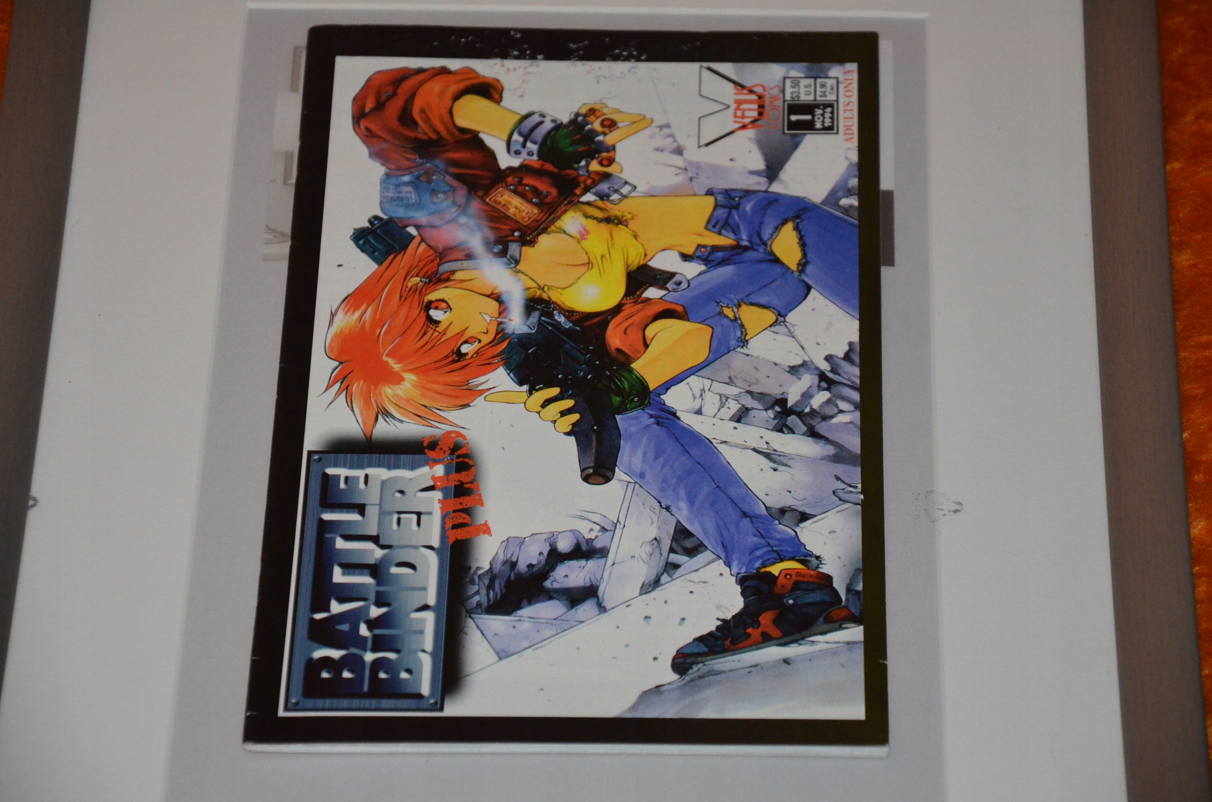 BATTLE BINDER PLUS 1 1994 ADULTS ONLY (13357380600) Komiks Allegro