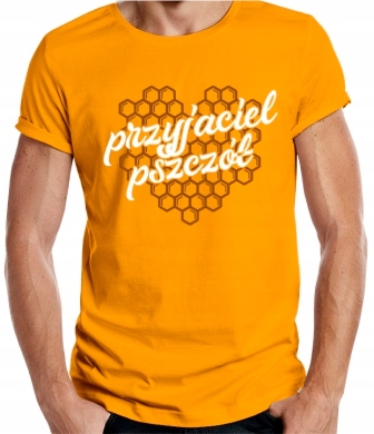 

Koszulka Przyjaciel Pszczół Miodowa XL