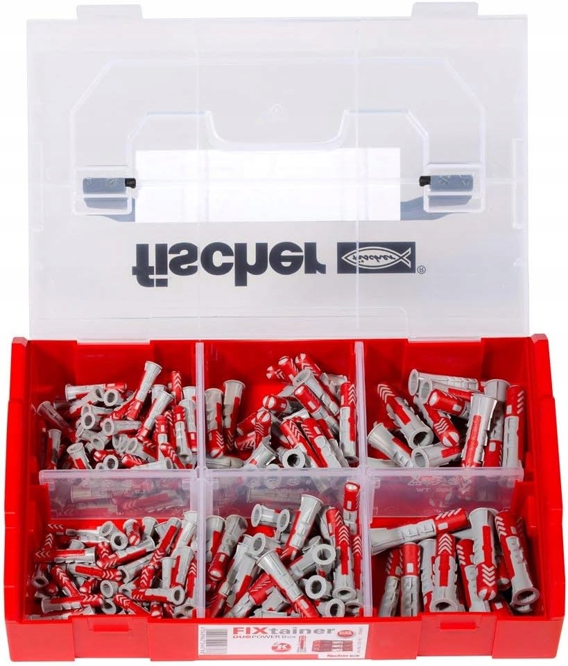Fischer Sada Kolíků Fixtainer Duopower FR536161