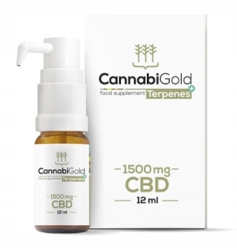 

Cannabigold Terpenes+ 1500 olej, 12 ml
