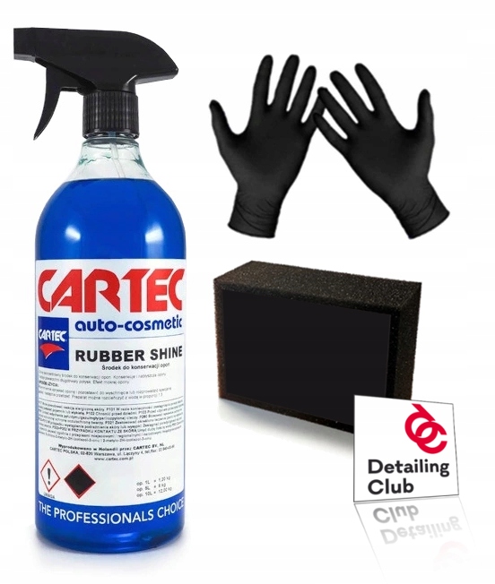 

Cartec Rubber Shine Do opon, elementów gumowych 1l
