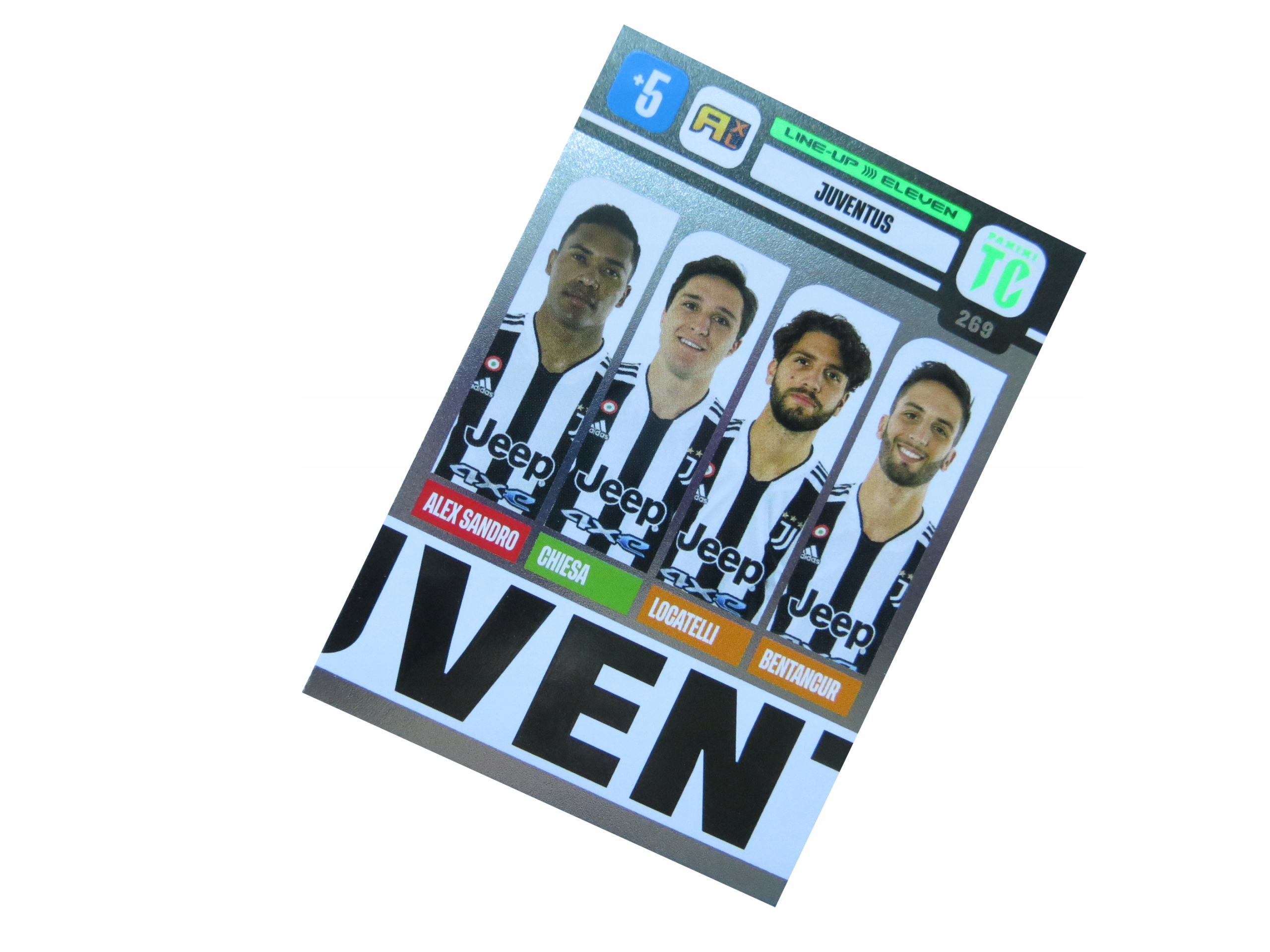 Panini Karty Piłkarskie Top Class Line-up Eleven Juventus 269