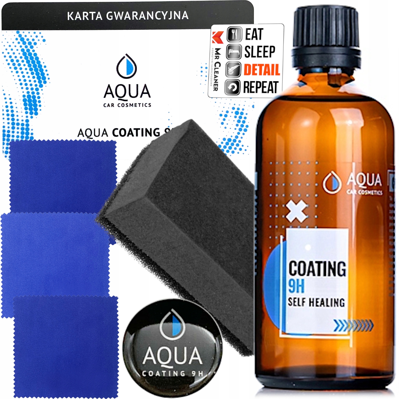 AQUA COATING 9H - Trwała Powłoka ceramiczna 30 ml