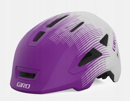 Kask dziecięcy Giro Scamp II matte purple towers roz. Xs (45 49 cm) New