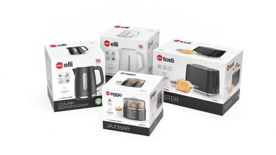 Eldom Czajnik ELLI,POJ.1,7 L,moc 2200 W,czarny,str