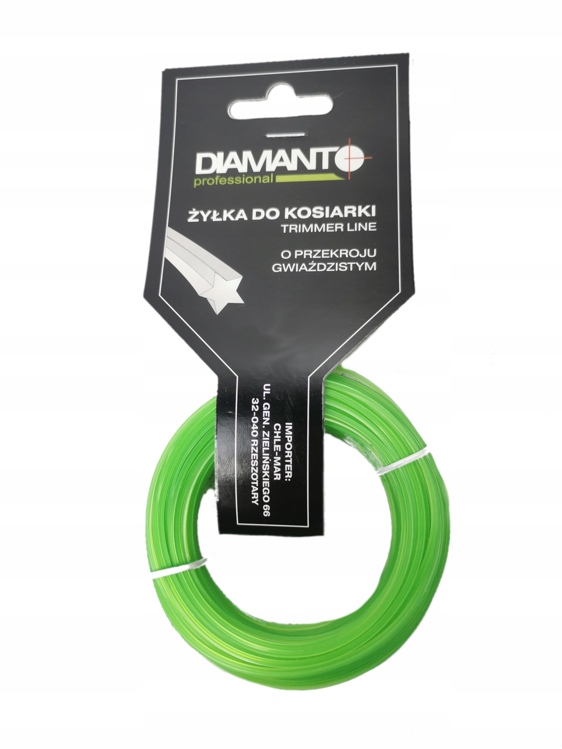 

Żyłka do kosiarki gwiazda 1,6mm 15m