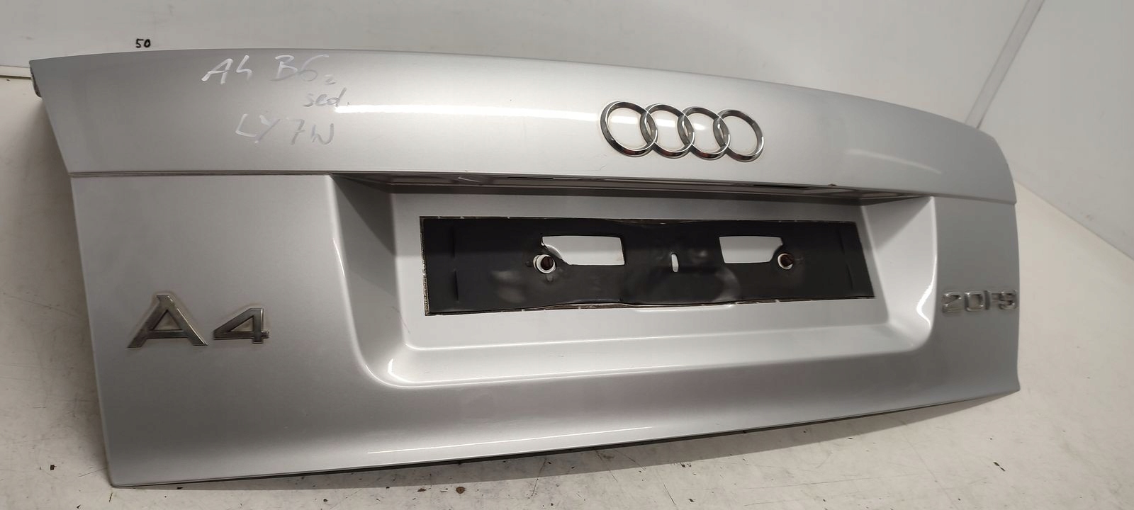 trunk door boot Audi A4 B6 sedan LY7W