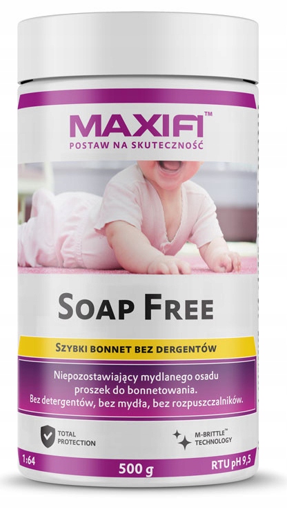 

Maxifi Soap Free 500g Proszek do bonnetowania