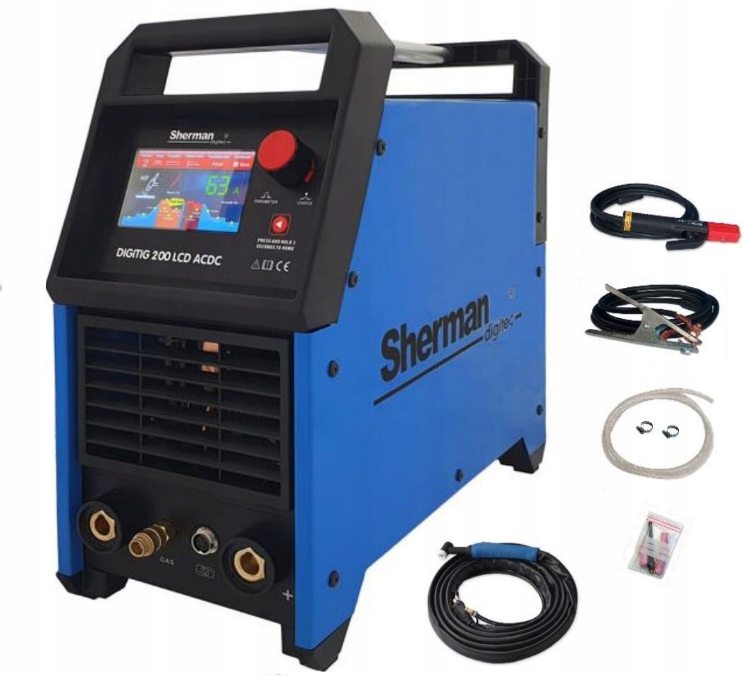 SPAWARKA INWERTOROWA SHERMAN DIGITIG 200 LCD ACDC