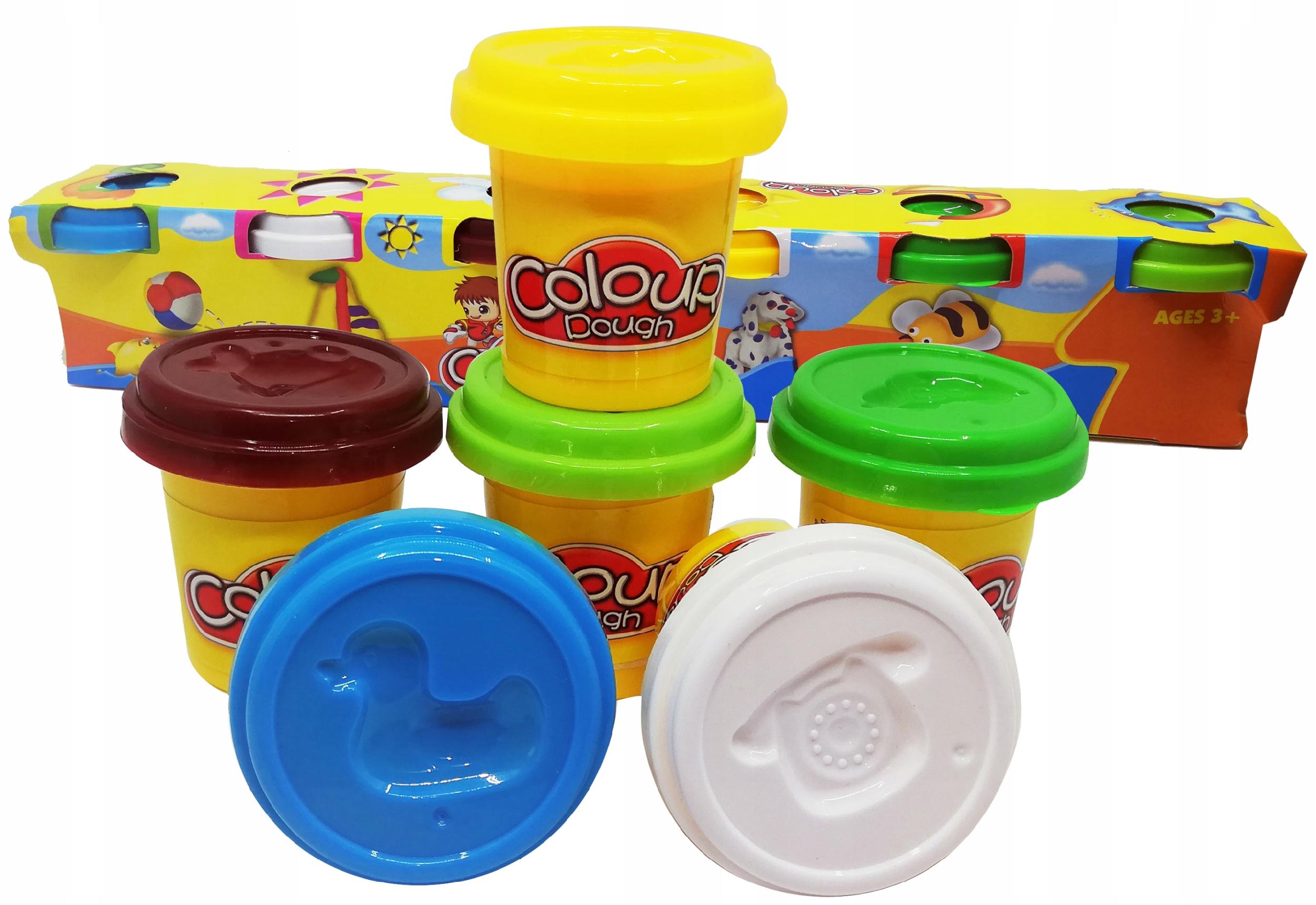

Ciastolina Zestaw Dzieci 6 Tub Tubki