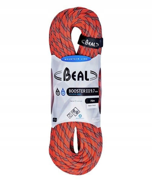 Lano Booster 9,7 mm x 70 m Golden Dry Orange Beal