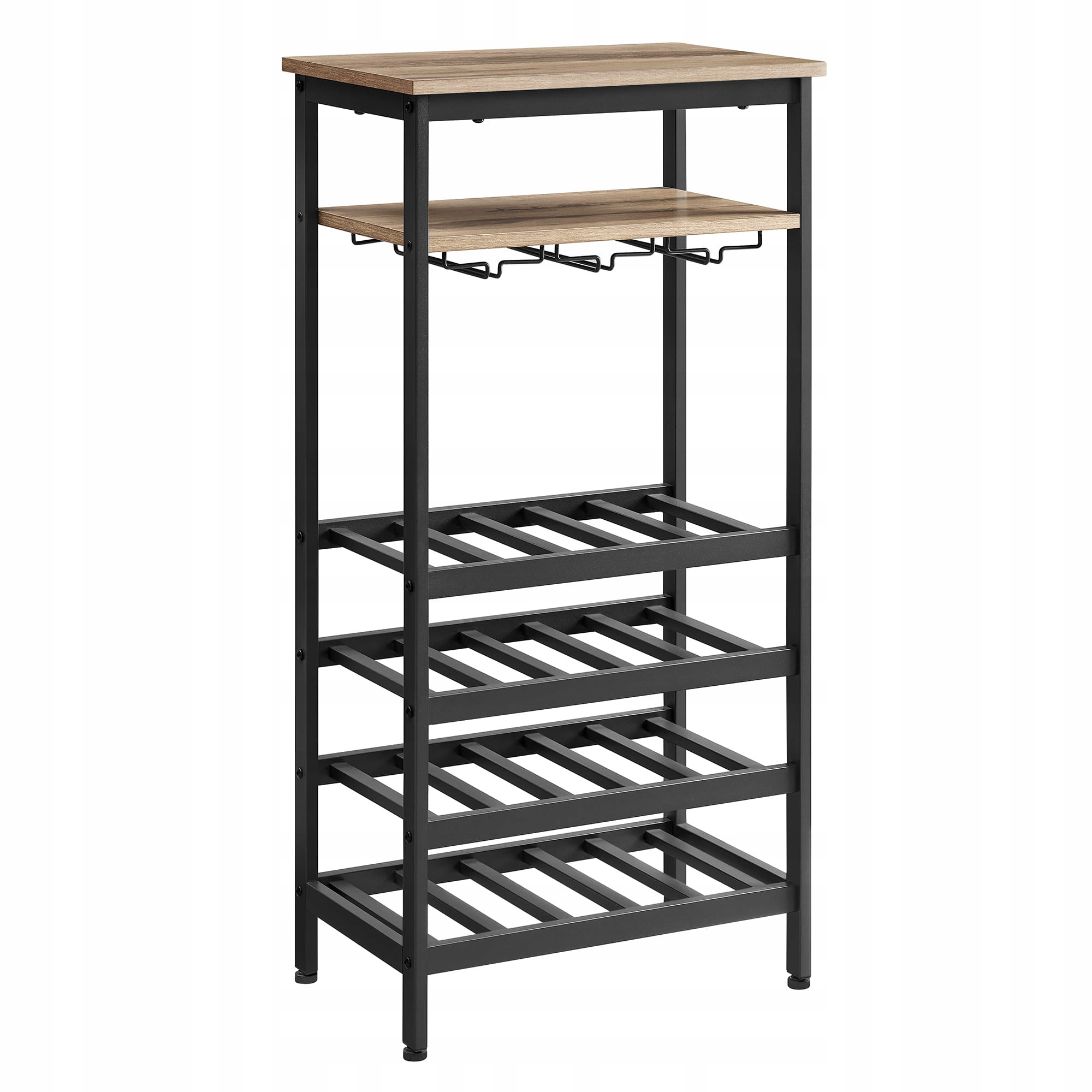 Stojanový regál na víno Loft Industriálny