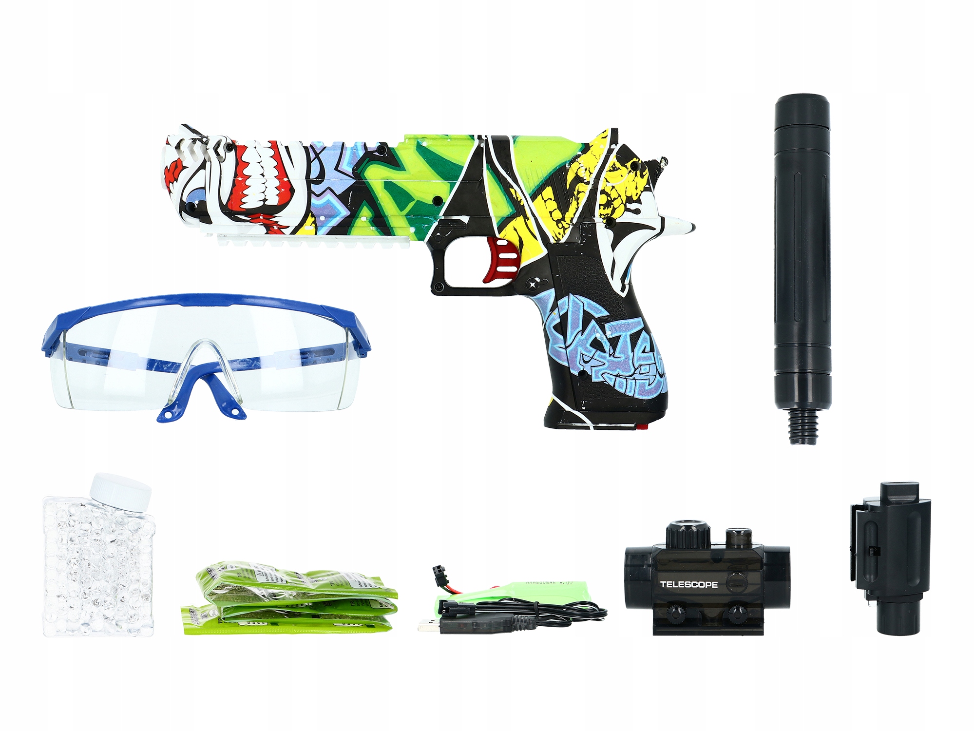 KARABIN PISTOLET MP AUTOMAT na KULKI ŻELOWE EAGLE Rodzaj pistolety