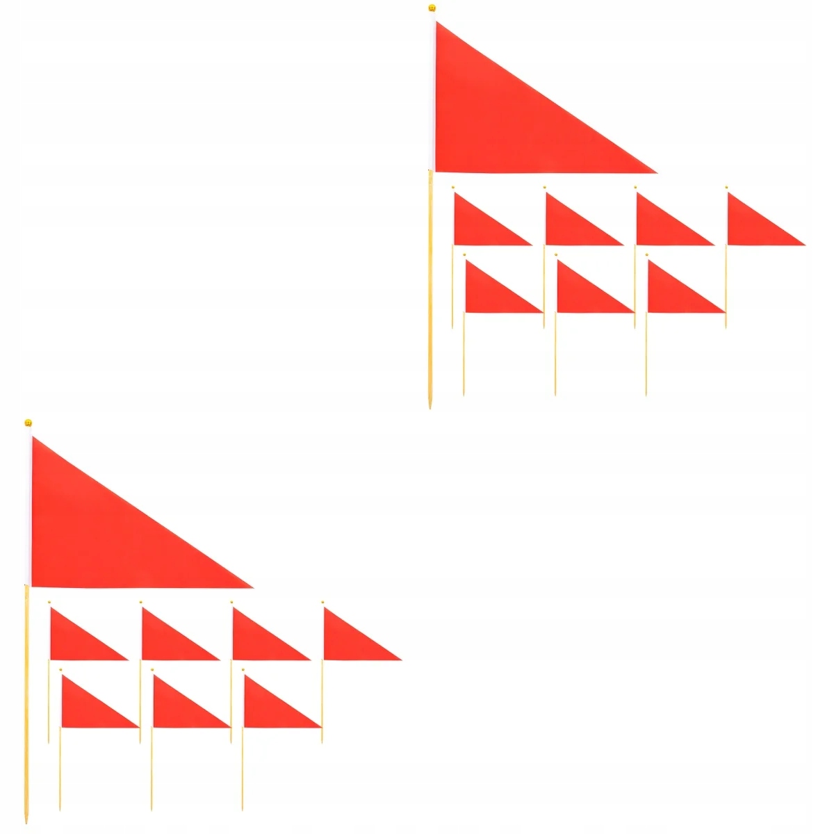 Oznaczenie Flagi Małe Flagi Mini Rowery Kolorowe