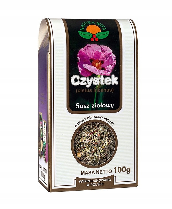 

Czystek Susz Ziołowy Suplement 100g Natura Wita