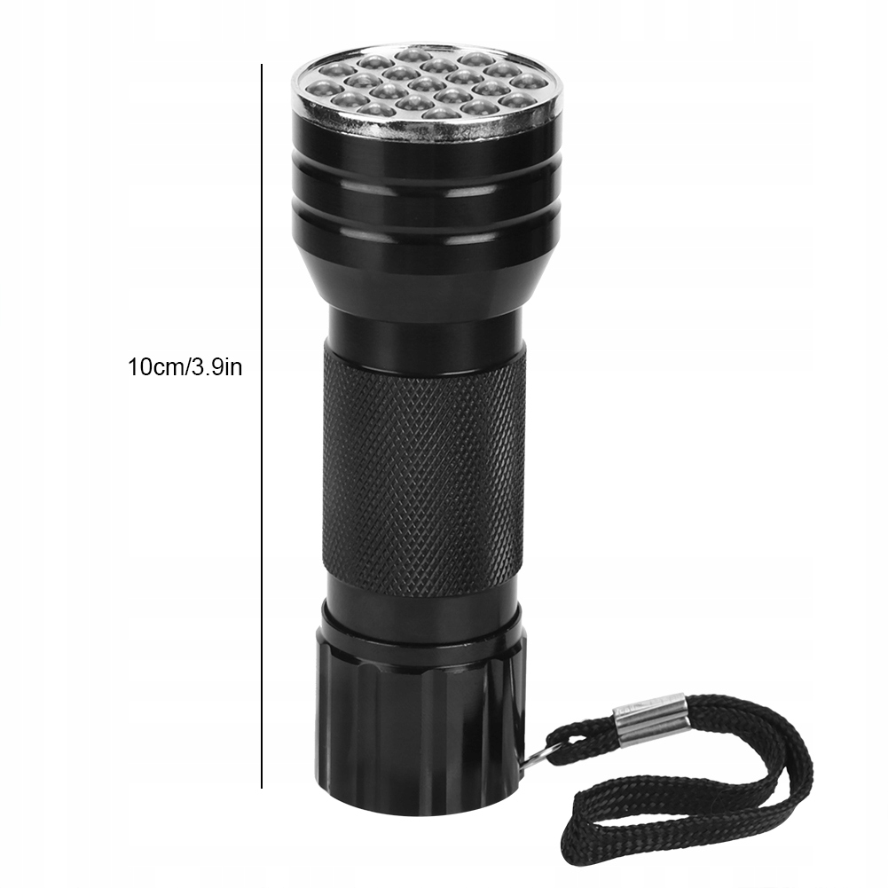 LATARKA UV LED LAMPA ULTRAFIOLETOWA TESTER Rodzaj czołowa