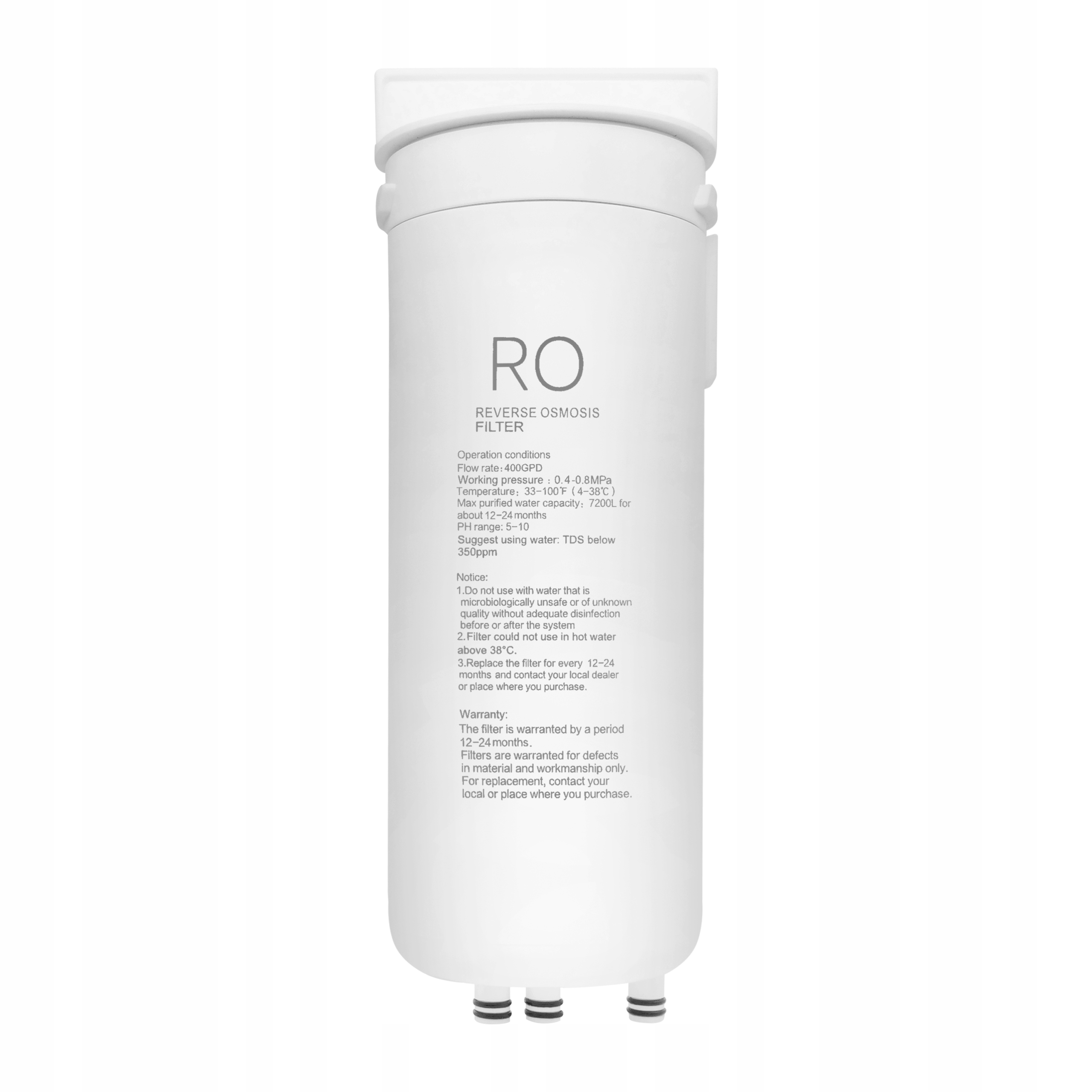 Midea Membrana 400 Gpd Wkład Wymienny Do Osmozy Midea 400GPD