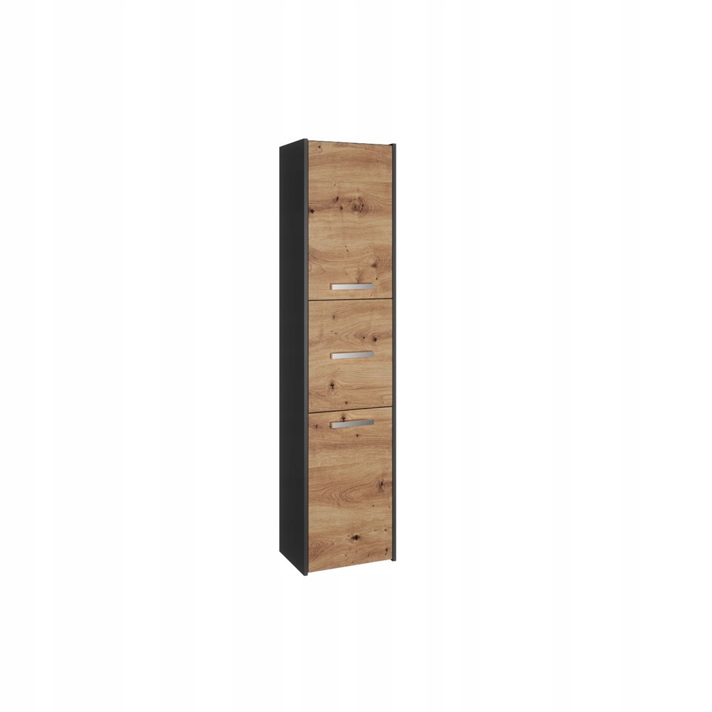 

Szafka Łazienkowa 43CM Antracyt Regał Słupek Półki