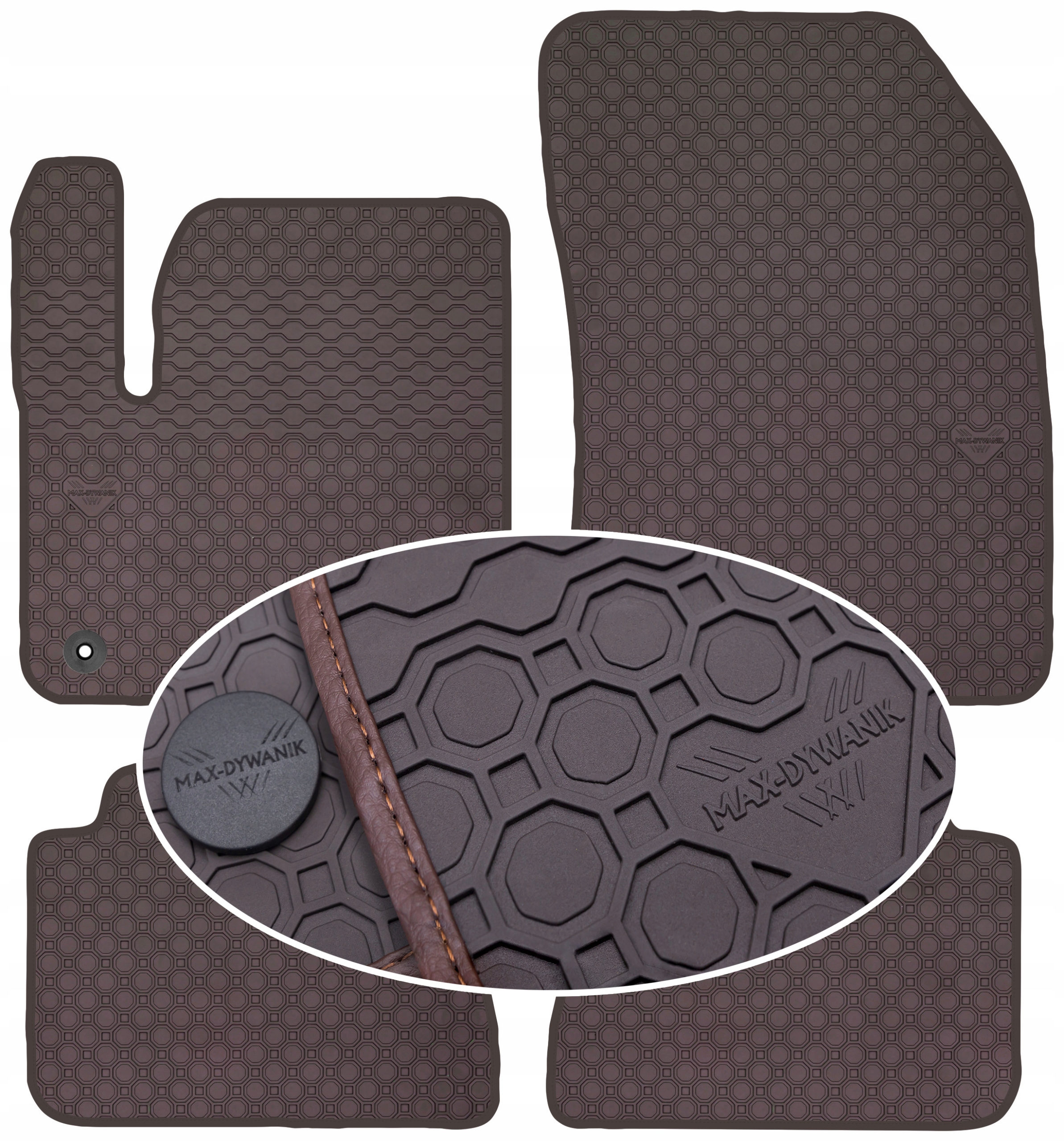 Peugeot e-2008 2020 Koberce Hnedé