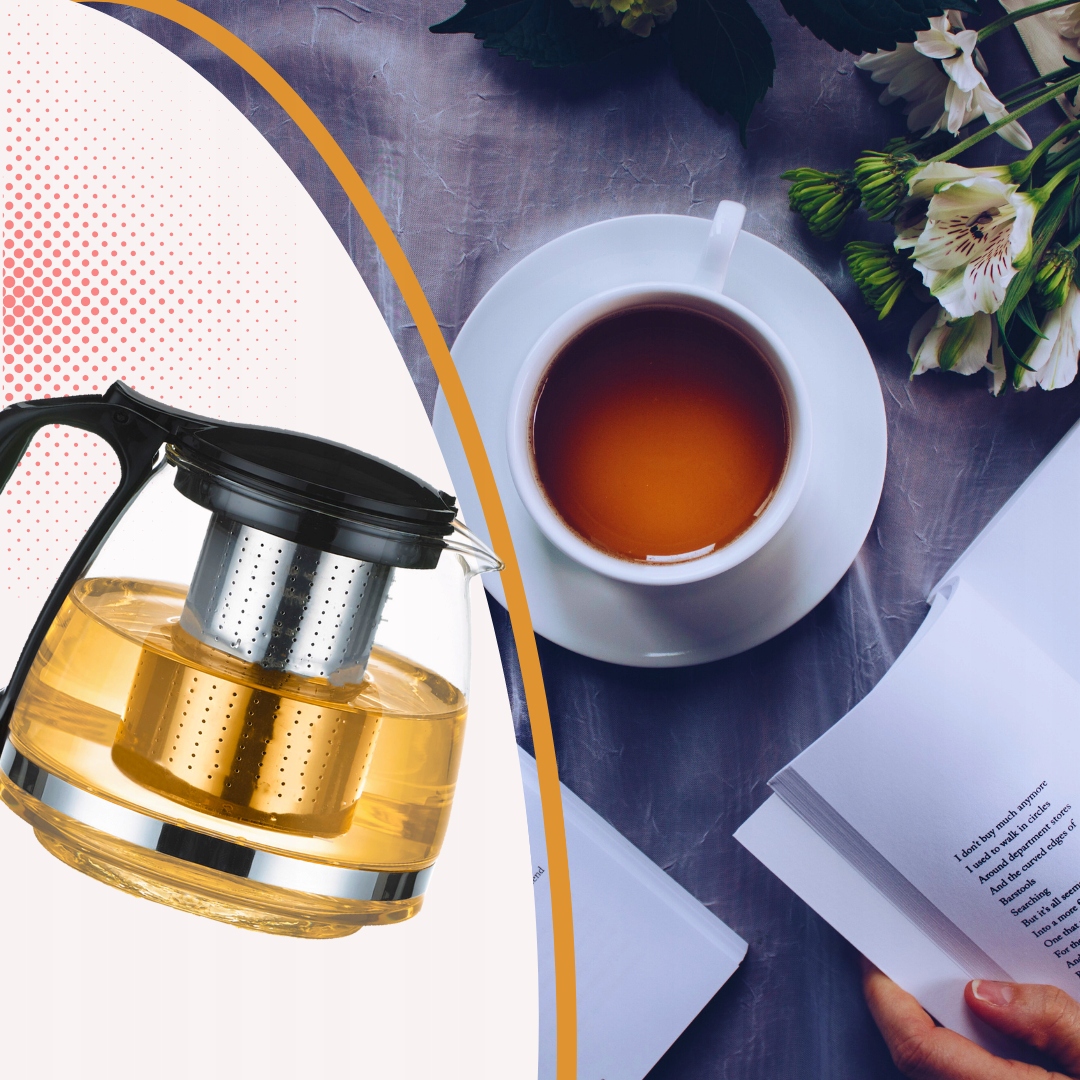 2x Dzbanek Szklany z Zaparzaczem 750ml do Kawy Herbaty ZAPARZACZ Zestaw Linia Ofenbach