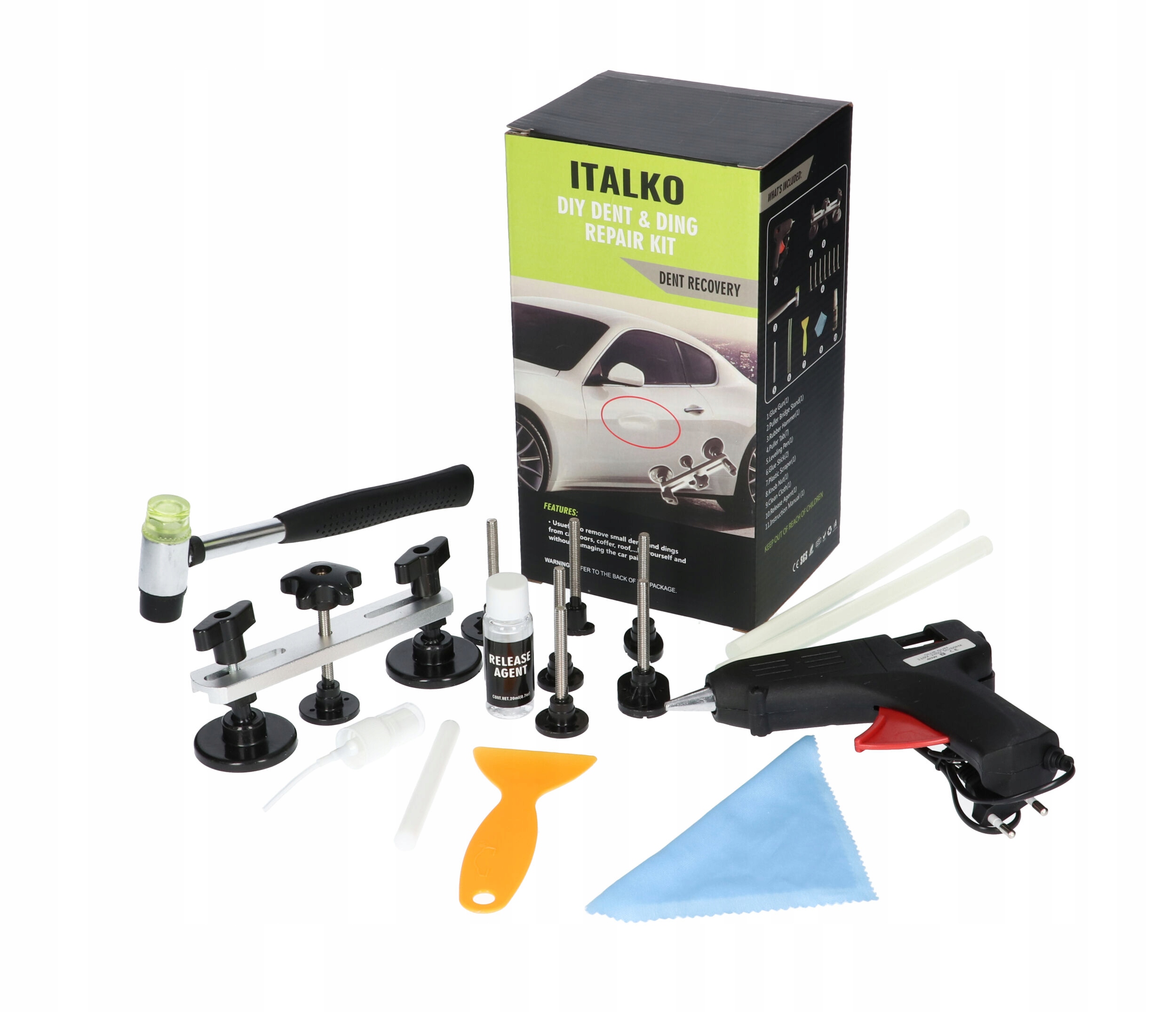 

Zestaw Do Usuwania Wgniotek Wgnieceń Karoserii Pdr