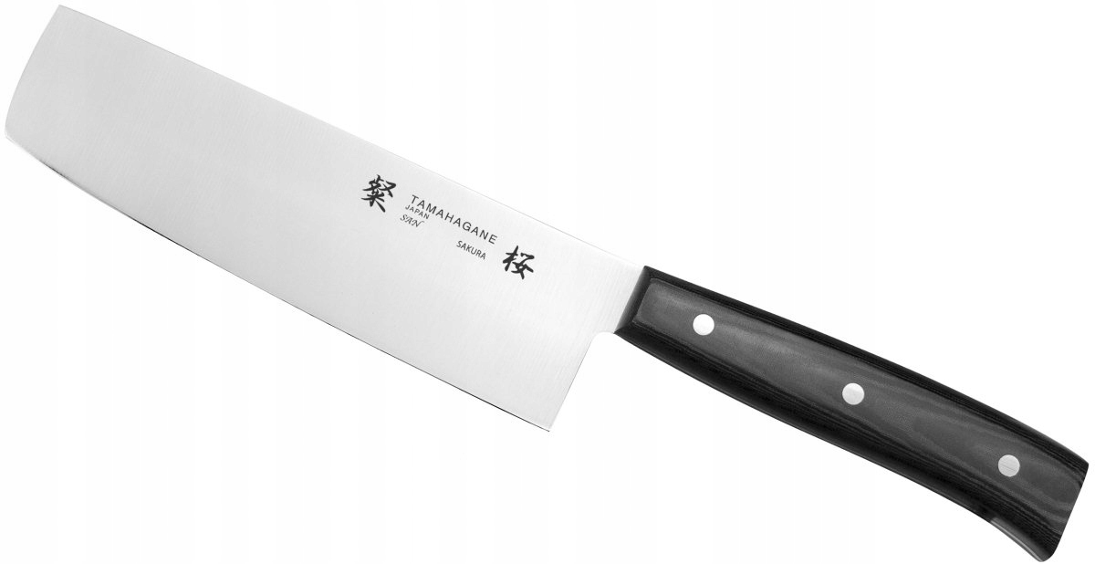 Nôž na steTamahagane Sakura Nôž Nakiri 16 cm