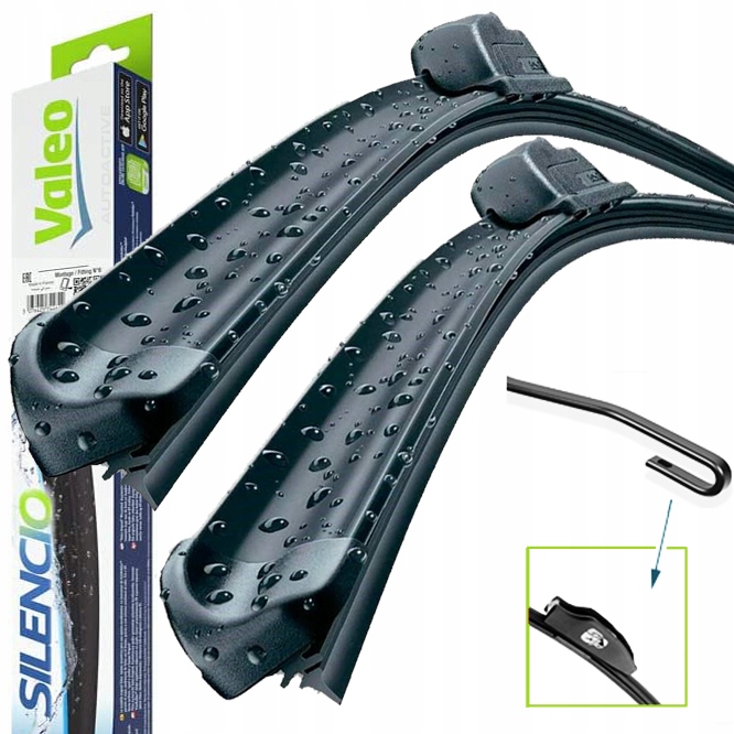 577980 - VALEO SILENCIO ДВІРНИКИ ПЕРЕДНІ PEUGEOT 206