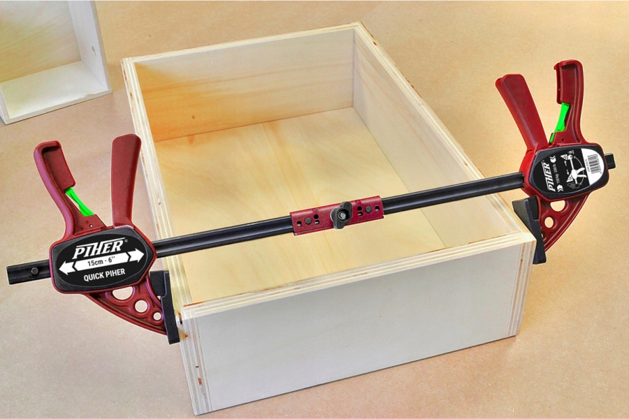 PIHER Przedłużka łącznik do ścisków stolarskich Rozstaw szczęk 0 mm