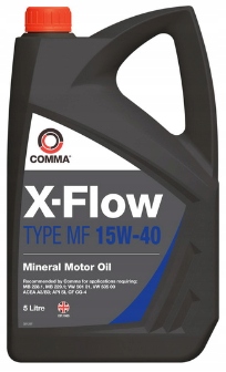 МАСЛО COMMA X-FLOW MF 15W40 5L VW 501.01 VW 505.00