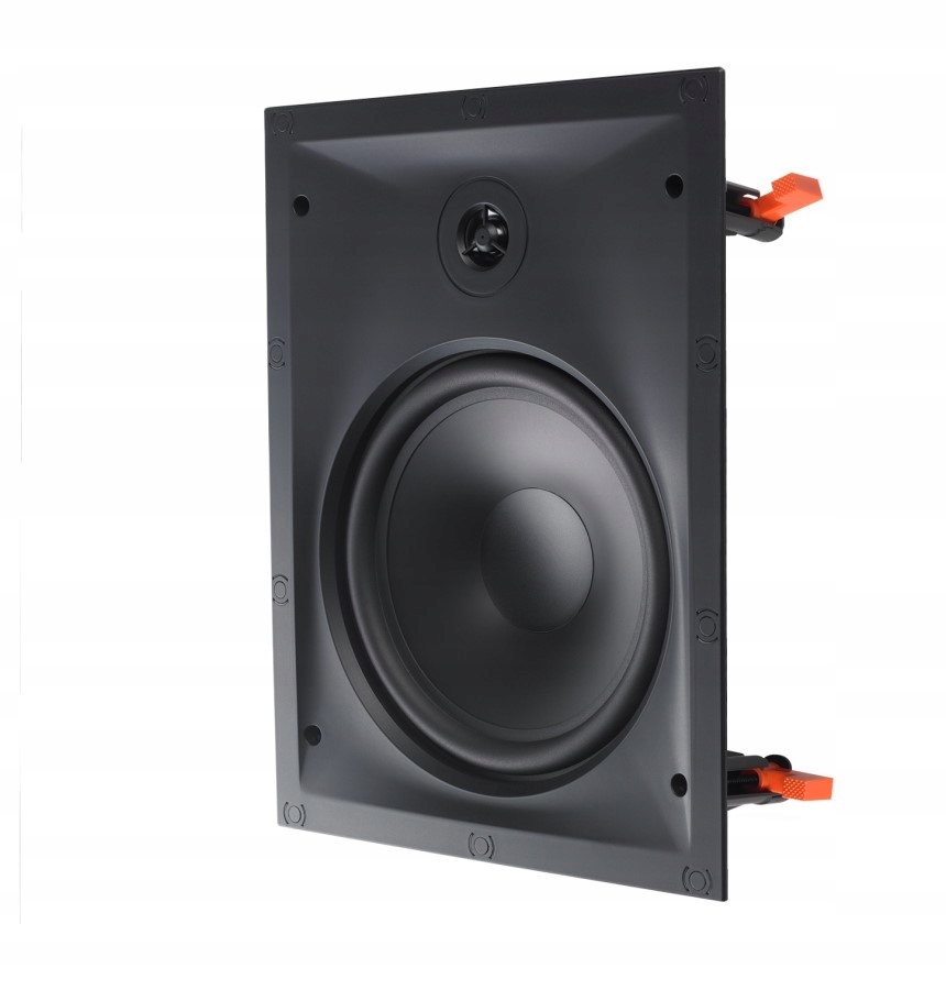 Nástenný stropný reproduktor Jbl B-8IW biely obdĺžnikový reproduktor na zabudovanie