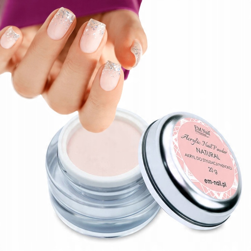 

Em Nail Paznokcie Akryl Puder Proszek 20g Natural