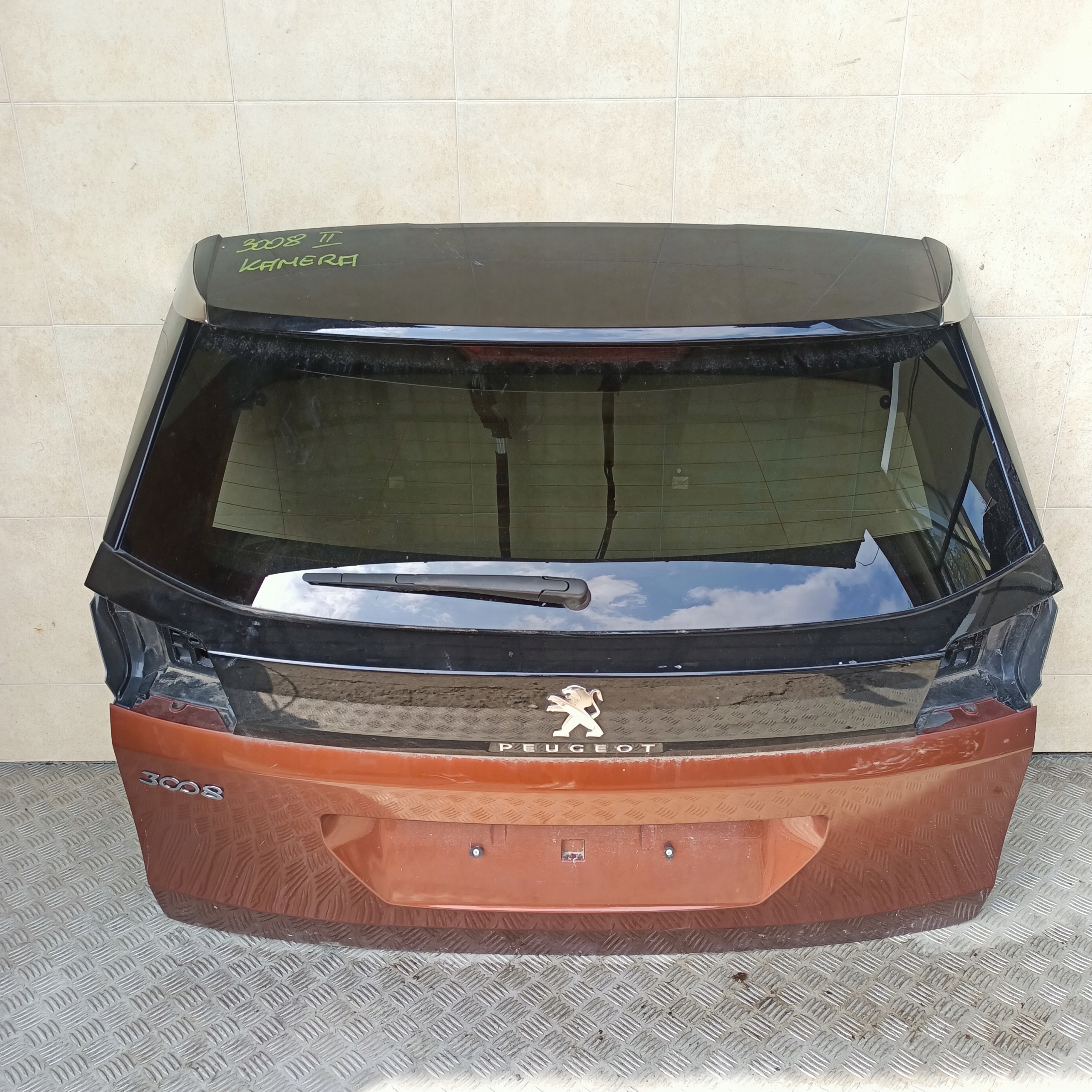 boot doors PEUGEOT 3008 II KAMERA