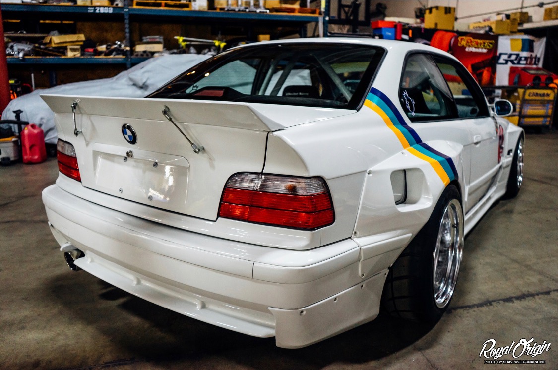 SPOILER BAGAŻNIKA BMW E36 COUPE SPOILER PANDEM NOWY PODKŁAD Stan opakowania oryginalne